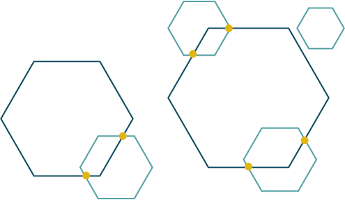 illustration hexagone - Contact - LHERS